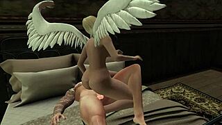 Angels Corruption Pt 1: 3D Whore in Second Life Rough Scene