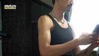 Damn, This Brazilian Guy’s Got a Huge Cock to Suck!