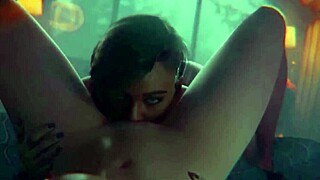 Is Judy Alvarez Fucking That Girl In Hot Cyberpunk Lesbian Animation?