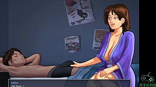 summertime saga: mommy comes to suck and ride?