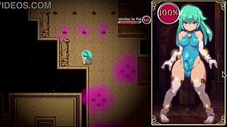 Futa Loses Control with Hand and Pussy Toy