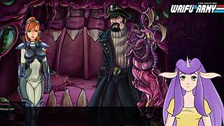 Redhead strips feeling the heat of sperm.