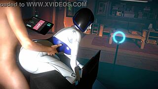 demi sex robot gets anal in a wild subverse parody test run.