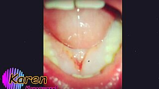 Three hot cumshots land right in my eager mouth. What a messy treat!