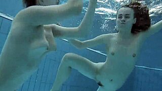 Hey, Anna and Lada, what’s with this underwater lesbian vibe in bikinis?