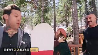 stunning abigail mac gets her pussy pounded in the forest by small hands 😍 - brazzers