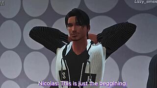 I-I accidentally let my horny stepsister get fucked by stepbrother and a stranger, oh no, in this sims 4 3d animation with big tits and cumshot.