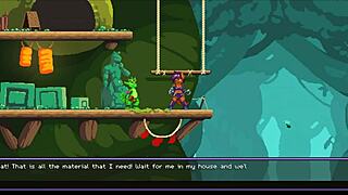 Fans choose Kincaid hentai game with marble dildo action