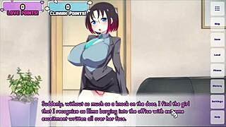 hey, dragon maid elma hates foreplay in hentai game ep 1?