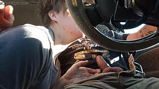 Road Head 2 with Black Cock in Socks