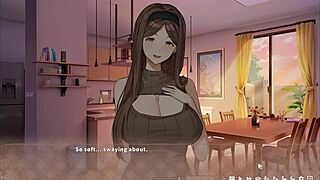 In summer clover harem, my big blonde step sister rides my giant cock at night