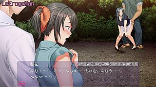 Kabe No Mukou No Tsuma No Koe - Hiroto 14 Outdoor Couple Scene