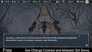 The m girl signs sex change contract.