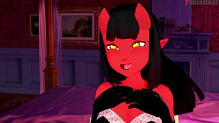 Meru the succubus is getting fucked hard in this fantasy scene, part two from fantasyking3