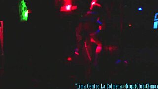 Night club climax caught on video!