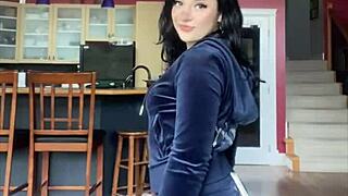 unboxing juicy couture velour tracksuit