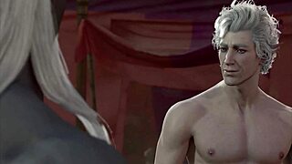 Baldur's Gate 3 naked run with Astarion gay scenes. Who knew gaming could get this wild?