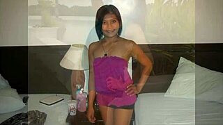 Watching My Pretty Pinay Girlfriend on Webcam: Fingering, Masturbation, Maledom Fun