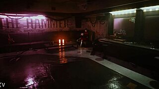 Female tyger claw - hammer club sex scene cyberpunk 2077 in-game ultra settings