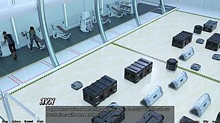 stranded in space, planning sex with busty indian milf 😍