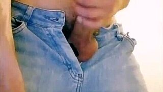 Solo boy masturbates and shows off his big gay cock on webcam