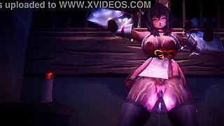 i love konosuba aqua in this cute hentai