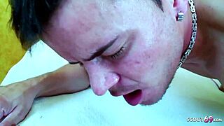 Damn, pegging and rimjob before teen lets him bang her!