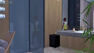 i watch lustful lesbian sluts having dirty sex in the gym sims anime hentai sfm preview