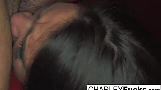 Charley Chase gets some christmas cock in hardcore nude sex