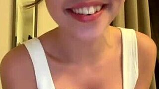 alessandra slowly masters shaking her perky boobs