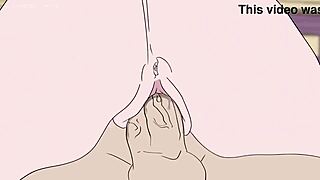 Ender Chan flows with Steve in Minecraft hentai cartoon 2D 2025