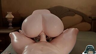 Fern's tight tattooed pussy rides cock reverse?