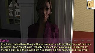 wife and stepmother in family game