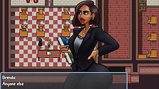 I mark the big ass teacher with my monster cock in doggystyle