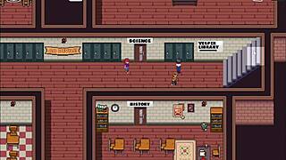 I mark the big ass teacher with my monster cock in doggystyle