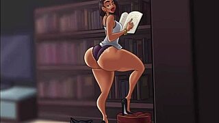 I mark the big ass teacher with my monster cock in doggystyle