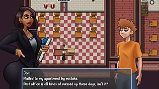 I mark the big ass teacher with my monster cock in doggystyle