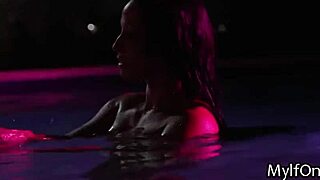 i got my titty fucked by bbc in the pool at night, it was so intense i could barely breath