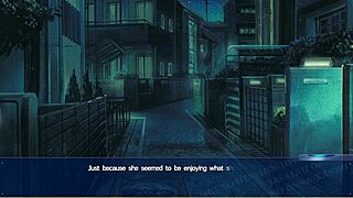 Japanese heroine delivers intense blowjob in anime scene