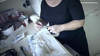 Hey slave Rose, feel the tubes? Mistress April owns you now in this femdom game!