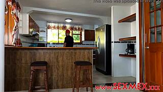 michel chika serves a special meal with her big tits and ass