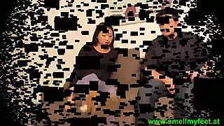 foot smelling session turns into intense fetish play