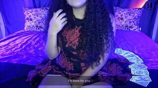 Agatha dolly gives joi on halloween.