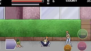 In this hentai, I have sex with all the girls on the street