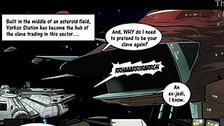 why does rey submit to her wookie master in this anime?