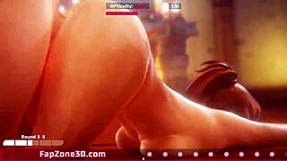 3D porn game with anime chicks and hardcore doggy style action
