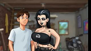 yo, watch this biker girl get banged on her motorcycle