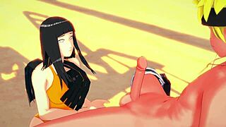 Naruto Fucks Hinata With Big Tits In Intense Creampie Scene!