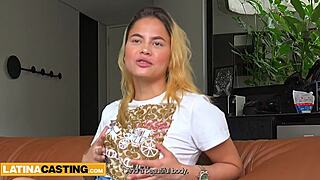 Braces won't stop her from DEEPTHROATING a BIG COCK