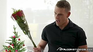 Hunks and jocks fucking with big dildos and toys